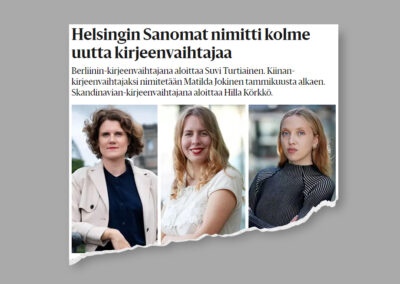 Helsingin Sanomat ei löytänyt Ruotsiin vakituista kirjeenvaihtajaa ja joutui ottamaan aikalisän – Onko kirjeenvaihtajuuden vetovoima laskussa? 